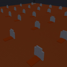 The canyon graveyard.