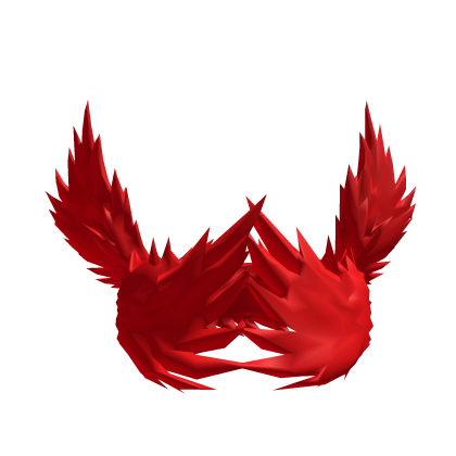 Crimson Seraphim Face Wings