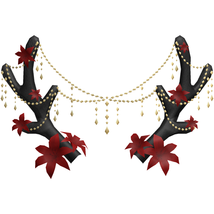 Ethereal Christmas Fairy Fawn Antlers w/ Jewels