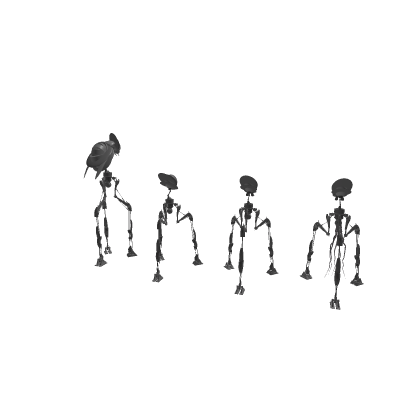 The Great Martian War Tripod Models