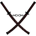 Red Dual Electric Katanas