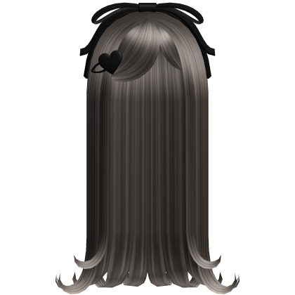 🖤 long n sweet vampire curls ash brown Roblox item