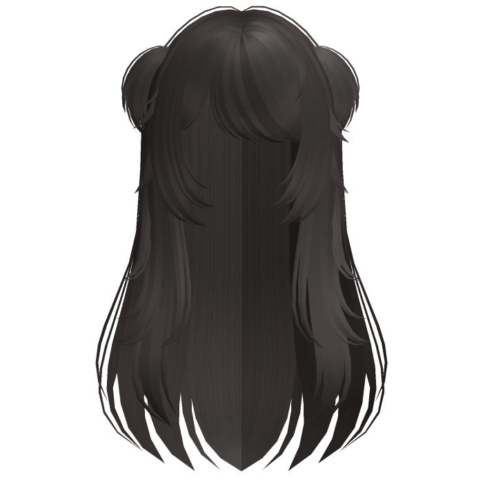 ♡﹕cute long messy baby pigtails light brown