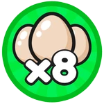 x8 Eggs Hatch