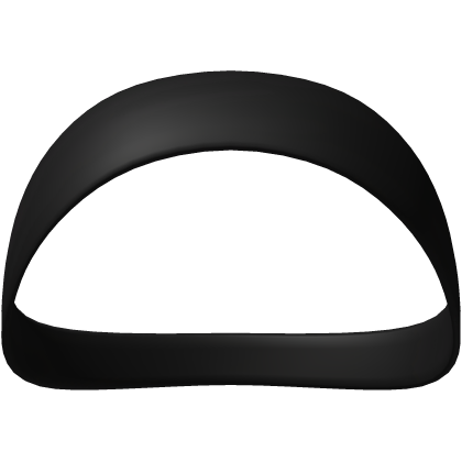 Elatic Hair Bandana Headband in Black Roblox item