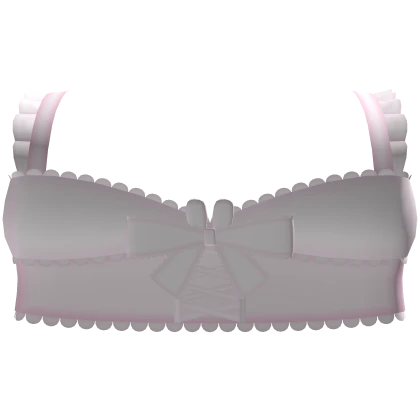 cute ruffled spring bunny top in pink | Roblox Item - Rolimon's
