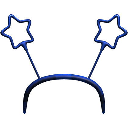 Blue Diwali Sparkler Headband (Addon)