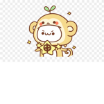 Lucy fan of mili and monkey