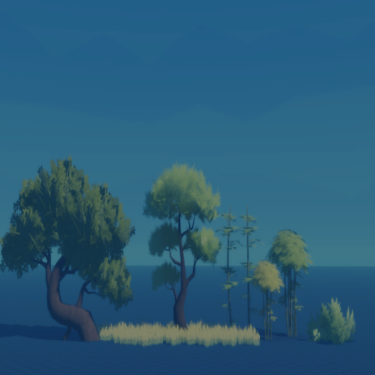 Stylized Trees & More JAPANESE