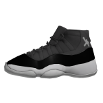 Jey 11  Black-White - Left Shoe Accessory