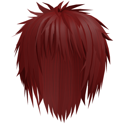 Red Gothic Messy Moe Emo Hair 20. Roblox item