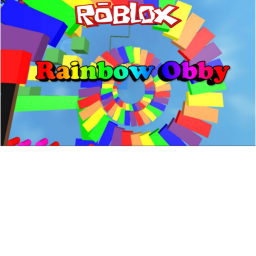 Rainbow Obby!!!!!!! MORE STAGES COMING SOON!!!!!!!