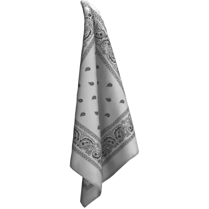 White Bandana Pocket Towel - Roblox