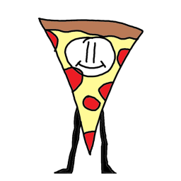 dont eat pizza man