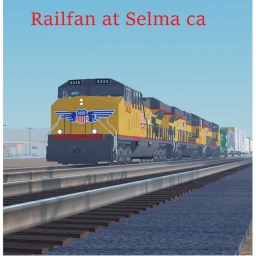 Railfan at Selma California icon