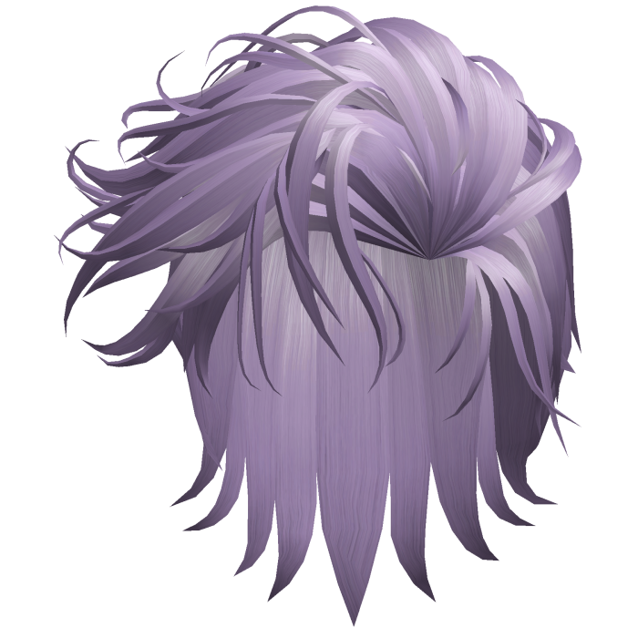Lavender Swept Mullet