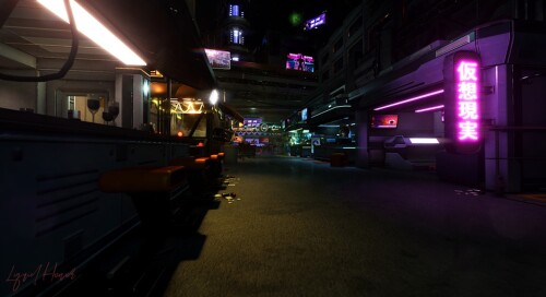 Cyberpunk Alley