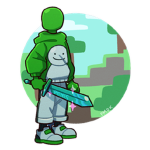 minecraft yt and danganronpa clothing shop