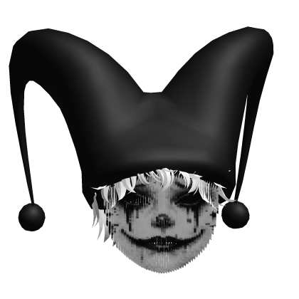 [Animated] clown jester Harlequin mask Roblox item