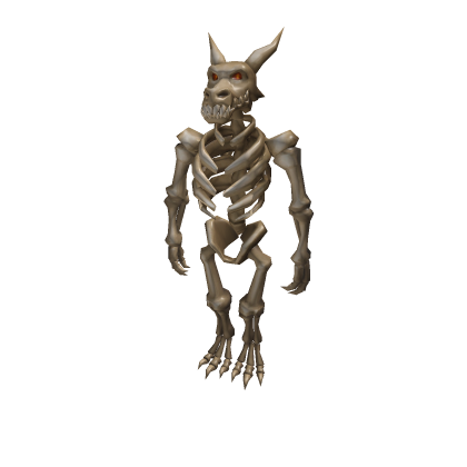 Skeletal Dragon statue