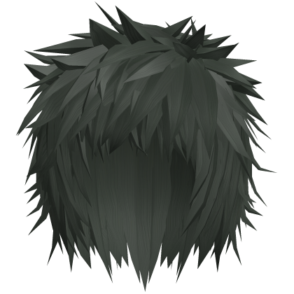 Green Scene Messy Spiky Emo Boy Hair