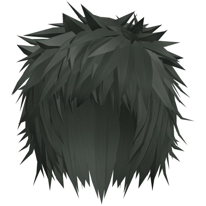 Green Scene Messy Spiky Emo Boy Hair
