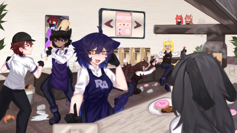 The Hybrid Cafe ☕ screenshot 2