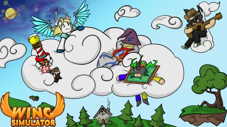 Wing Simulator Experience: Image via Roblox.com