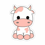 Cute cow besties