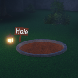 Jump in a hole and die simulator