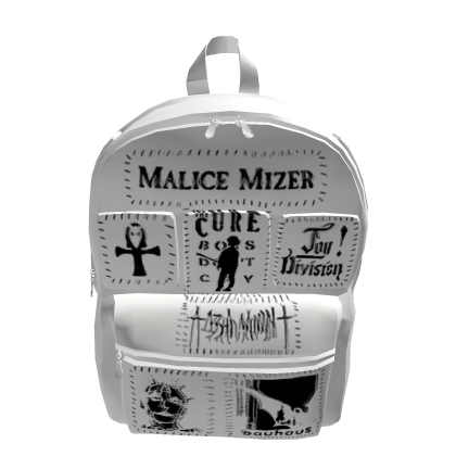 Niche aesthetic backpack goth punk emo vkei punk