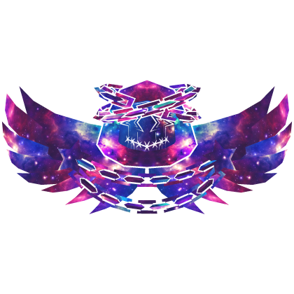 Cartoony Galaxy Hood Star Chains Wings Combo Roblox item
