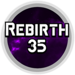 Rebirth 35 Badge