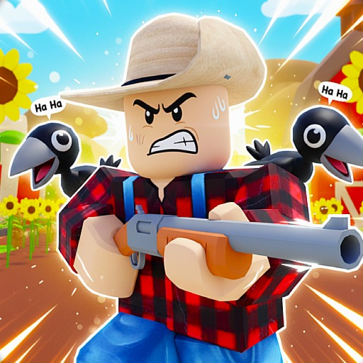 🌾 Farmer vs Crows 🧑‍🌾 official Roblox game thumbnail