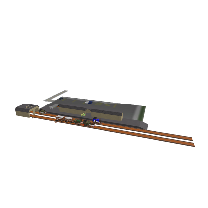 Abandoned train station