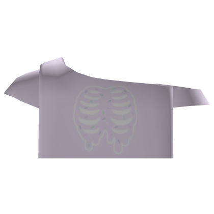 ♡ Sprinkle Bones Off The Shoulder Top