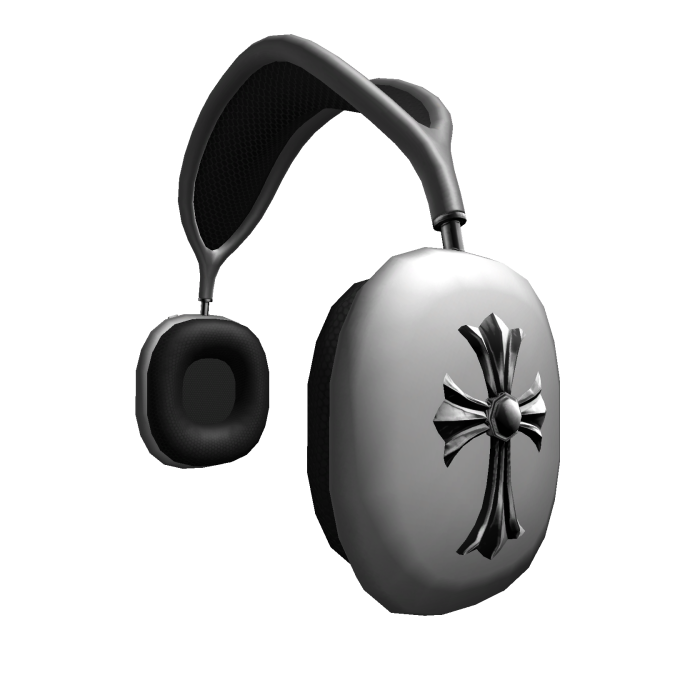 Headphone Silver Cross