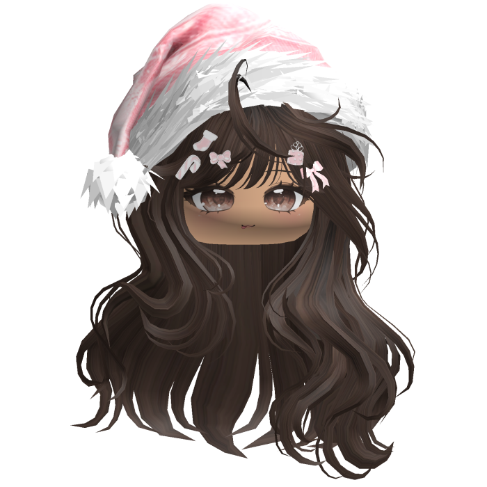 Cute Christmas Waves w/ Charms (Brown)