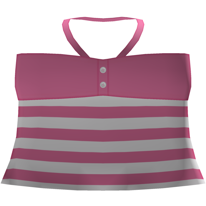 ♡ - cutest pink striped top !