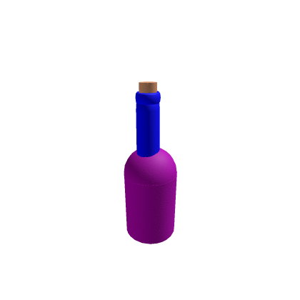 bottle of the x juice(grape)