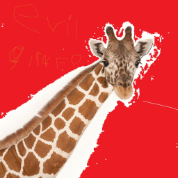 evil giraffe