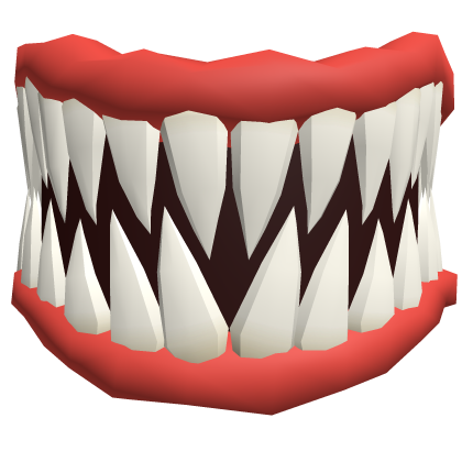 Red Teeth Head Mask