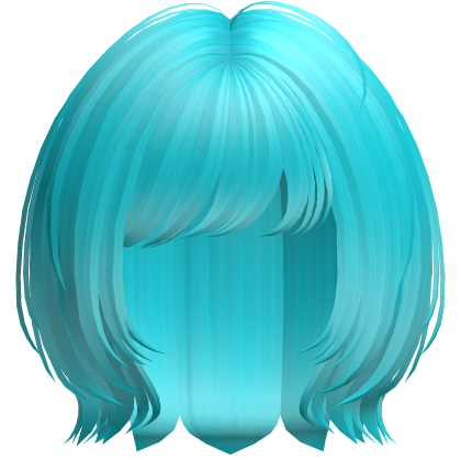 Messy Layered Hime Bob (Ocean Blue)