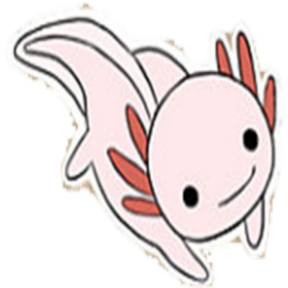 Axolotl (Pink) Roblox decal