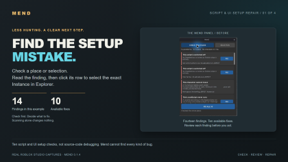 Mend - Script & UI Setup Repair preview 1