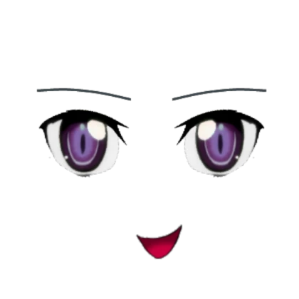anime face template
