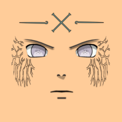 Neji Byakugan Face Roblox decal