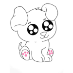 Leia the kawaii cat
