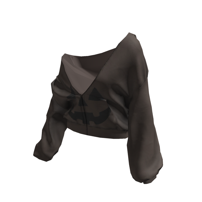 🎃 Halloween Pullover Baggy Hoodie Brown