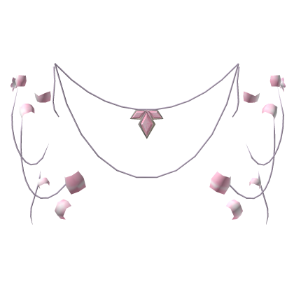 Sakura Antlers Jewelry Add-On - Pink Roblox item
